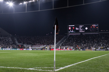 Neo Qu�mica Arena durante jogo do Corinthians contra o Flamengo