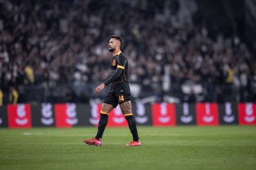 Raniele durante jogo do Corinthians contra o Flamengo
