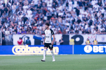 Gustavo Henrique durante jogo do Corinthians no Brasileir�o