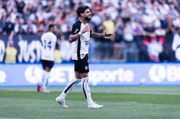 Yuri Alberto durante jogo do Corinthians pelo Campeonato Brasileiro