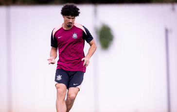 Andr� Ramalho durante prepara��o do Corinthians