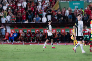 Breno Bidon em a��o contra a Portuguesa pelo Paulista