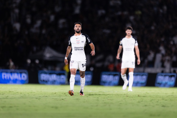Raniele durante jogo do Corinthians pela semifinal do Paulist�o