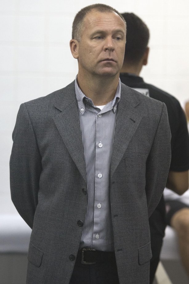 SP - CORINTHIANS/SP X SPORT/RECIFE- ESPORTES - Mano Menezes nos vestiários antes da primeira partida da decisão da Copa do Brasil 2008, realizada no estádio do Morumbi, nesta quarta-feira a noite