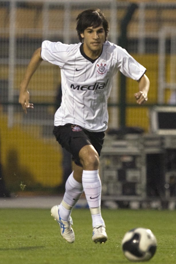 SP - CORINTHIANS/SP X ABC/RN- ESPORTES - durante partida válida pelo Campeonato Brasileiro da segunda divisão 2008, última partida do primeiro turno, realizada no estádio da Pacaembu, neste sábado a tarde