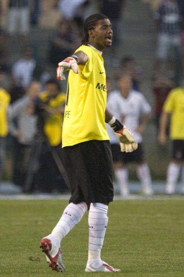 SP - CORINTHIANS/SP X ABC/RN- ESPORTES - durante partida válida pelo Campeonato Brasileiro da segunda divisão 2008, última partida do primeiro turno, realizada no estádio da Pacaembu, neste sábado a tarde
