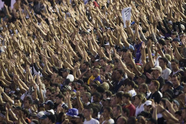 SP - SANTO ANDRE X CORINTHIANS - ESPORTES - durante partida válida pelo Campeonato Brasileiro da segunda divisão 2008, primeiro turno, realizada no estádio Bruno José Daniel, em Santo André, municipio de São Paulo, neste sábado a tarde