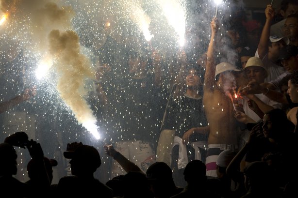 AL - CRB/ALAGOAS X CORINTHIANS/SP - ESPORTES - durante a partida válida pelo Campeonato Brasileiro da segunda divisão 2008, primeira partida do returno, realizada no estádio Rei Pelé, neste sábado a tarde
