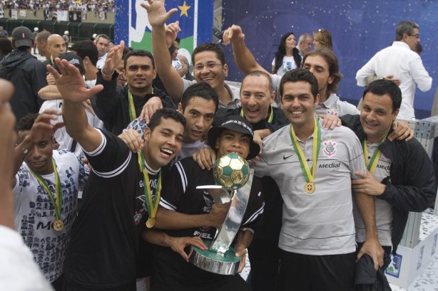 SP - CORINTHIANS/SP X AVAI/SC - ESPORTES - durante partida válida pelo returno do Campeonato Brasileiro Serie B, realizado no estádio do Pacaembu, zona oeste da cidade, neste sábado a tarde
