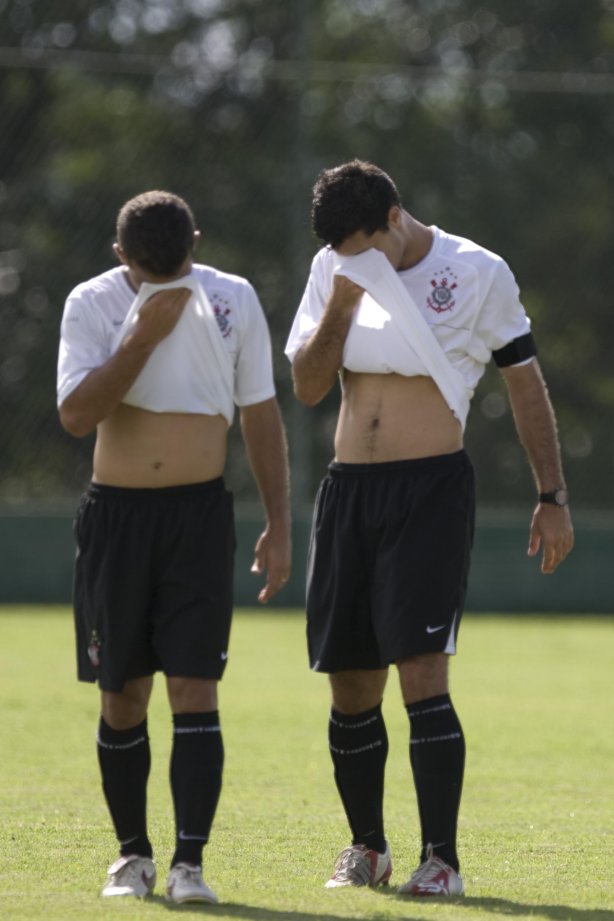 Durante o jogo-treino do Corinthians contra o São José realizado esta tarde no Spa Sport Resort, na cidade de Itu, interior de São Paulo, durante a pre-temporada de 2009; O time faz sua estreia no Campeonato Paulista no dia 22/01, contra o Barueri, no Pacaembu