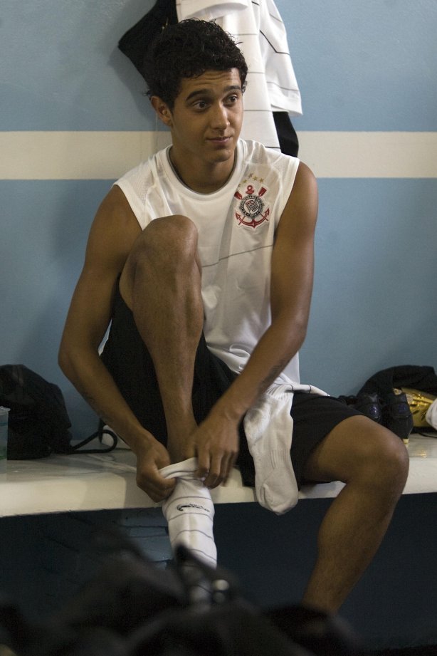 CORINTHIANS/SP X NOROESTE/BAURU- nos vestiários antes do jogo realizado esta noite no estádio Eduardo José Farah, em Presidente Prudente, interior de São Paulo, válido pelo Campeonato Paulista de 2009
