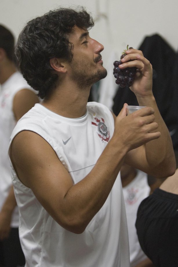MARILIA X CORINTHIANS/SP - nos vestiários antes do jogo realizado esta noite no estádio Bento de Abreu, em Marilia, interior de São Paulo, válido pelo Campeonato Paulista de 2009