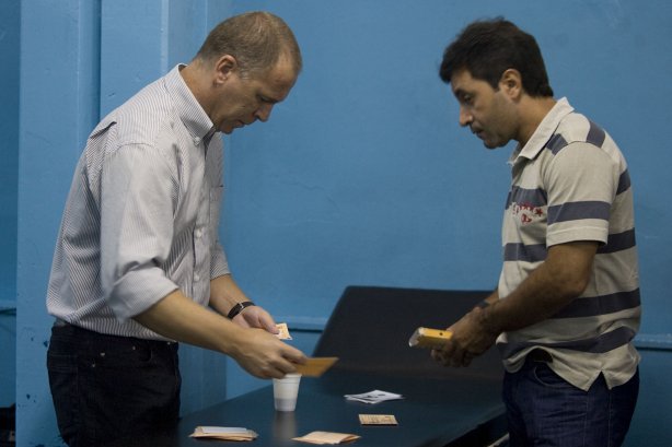 SANTO ANDRE/SP X CORINTHIANS/SP - nos vestiáriosantes da partida realizada esta tarde no estádio Bruno José Daniel, em Santo André, válido pelo Campeonato Paulista de 2009
