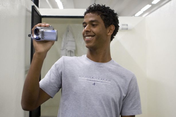 CORINTHIANS/SP X SANTOS/SANTOS - nos vestiários antes da partida realizada esta tarde no estádio do Pacaembu, zona oeste da cidade, na decisão do Campeonato Paulista de 2009