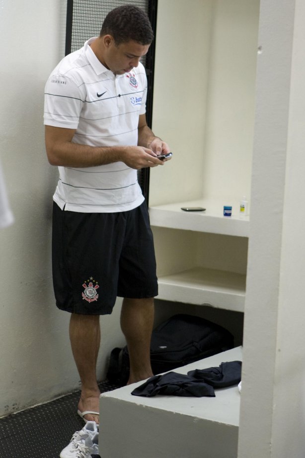 Durante o treino do Corinthians realizado esta tarde no Parque Ecológico do Tiete. O próximo jogo será contra o Fluminense no Pacaembu, amanhã, quarta-feira, 13/05 a noite, jogo da ida das quartas de final da Copa do Brasil 2009