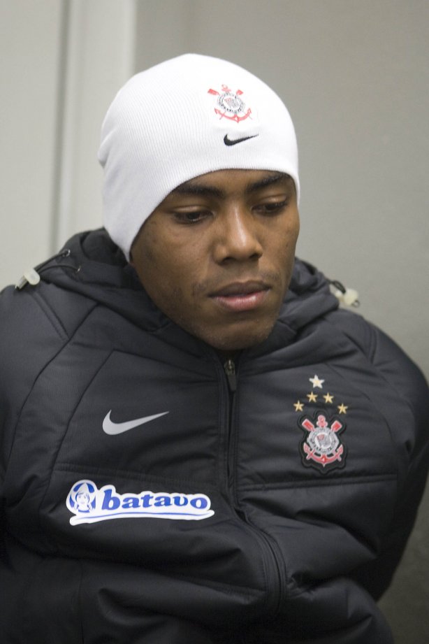 CORINTHIANS/SP X VASCO DA GAMA/RJ - nos vestiários antes da partida realizada esta noite no estádio do Pacaembu, válida pelo jogo de volta e decidindo a vaga na semifinal da Copa do Brasil 2009