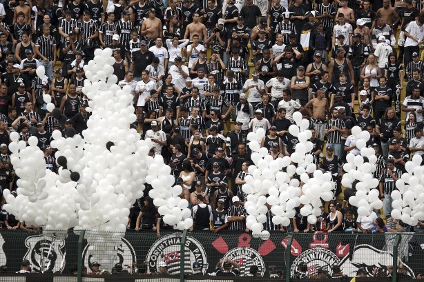 Durante a partida entre Corinthians x Palmeiras, válida pela 31ª rodada do Campeonato Brasileiro de 2010, serie A, realizada esta tarde no estádio do Pacaembu