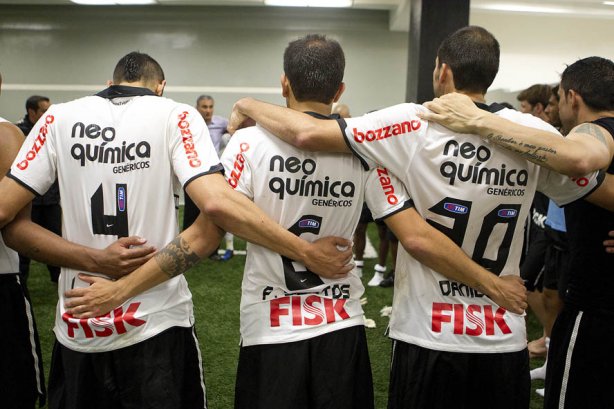 Durante a partida entre Corinthians x São Paulo, realizada esta tarde no estádio do Pacaembu, pela 6ª rodada do Campeonato Brasileiro de 2011