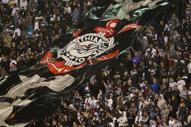 Durante a partida entre Corinthians x Figueirense/SC, realizada esta noite no estádio do Pacaembu, válida pela 3ª rodada do Campeonato Brasileiro de 2012