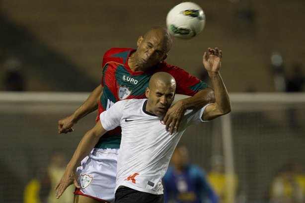 Durante a partida entre Corinthians x Portuguesa, realizada esta noite no estádio do Pacaembu, jogo válido pela11ª rodada do Campeonato Brasileiro de 2012