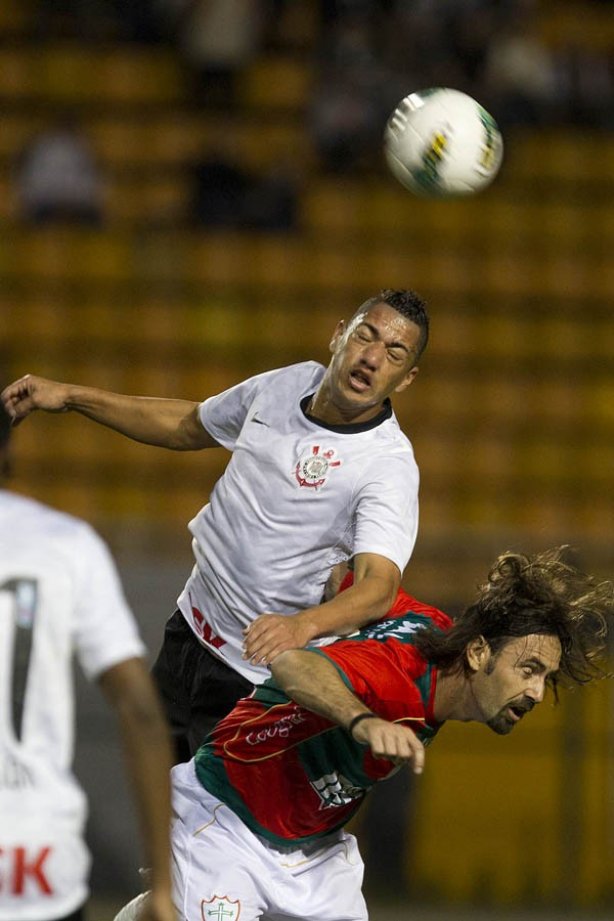 Durante a partida entre Corinthians x Portuguesa, realizada esta noite no estádio do Pacaembu, jogo válido pela11ª rodada do Campeonato Brasileiro de 2012