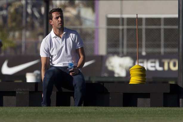 Durante o treino realizado esta tarde no CT Joaquim Grava, localizado no Parque Ecológico do Tiete. O próximo jogo da equipe será domingo, 25/08, contra o São Paulo, no Pacaembu, válido pela 19ª rodada do Campeonato Brasileiro de 2012