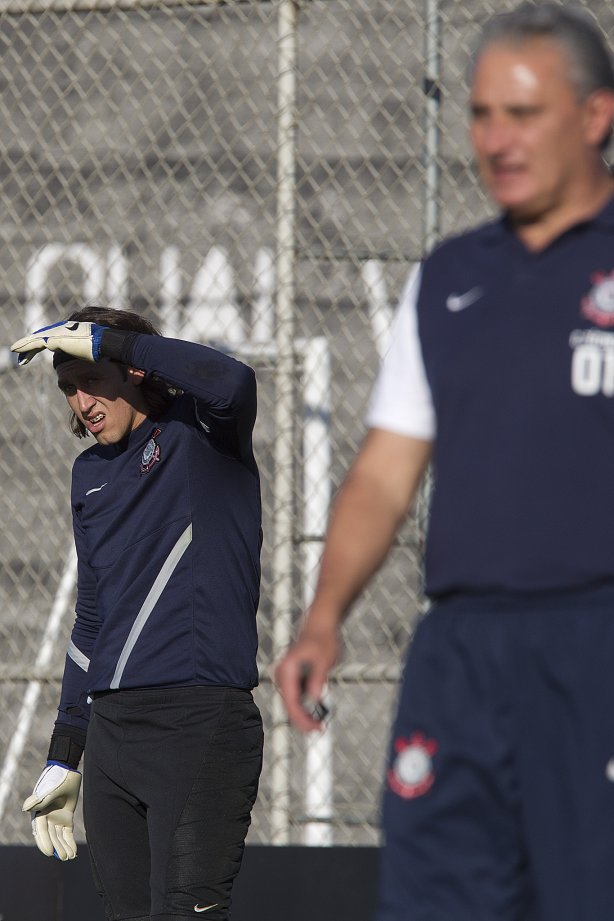 Durante o treino realizado esta tarde no CT Joaquim Grava, localizado no Parque Ecológico do Tiete. O próximo jogo da equipe será domingo, 25/08, contra o São Paulo, no Pacaembu, válido pela 19ª rodada do Campeonato Brasileiro de 2012