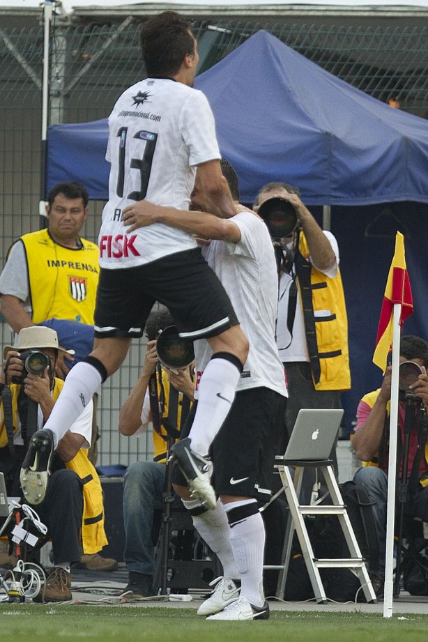 Durante a partida entre Corinthians x Atlético-MG, realizada esta tarde no estádio do Pacaembu, jogo válido pela 21ª rodada do Campeonato Brasileiro de 2012