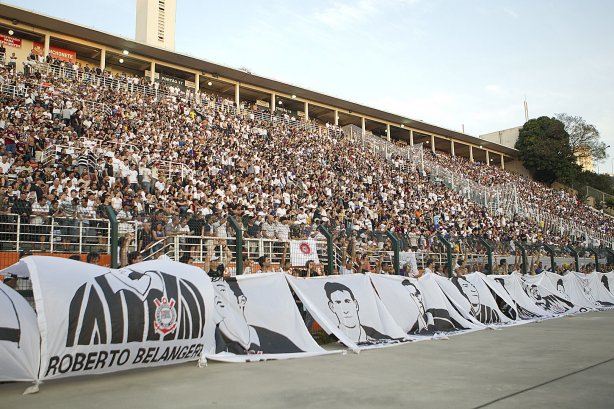 Durante a partida entre Corinthians x Atlético-MG, realizada esta tarde no estádio do Pacaembu, jogo válido pela 21ª rodada do Campeonato Brasileiro de 2012