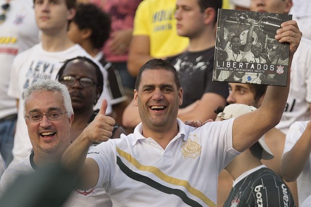 Durante a partida entre Corinthians x Atlético-MG, realizada esta tarde no estádio do Pacaembu, jogo válido pela 21ª rodada do Campeonato Brasileiro de 2012