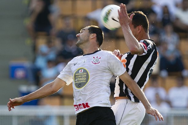 Durante a partida entre Corinthians x Atlético-MG, realizada esta tarde no estádio do Pacaembu, jogo válido pela 21ª rodada do Campeonato Brasileiro de 2012