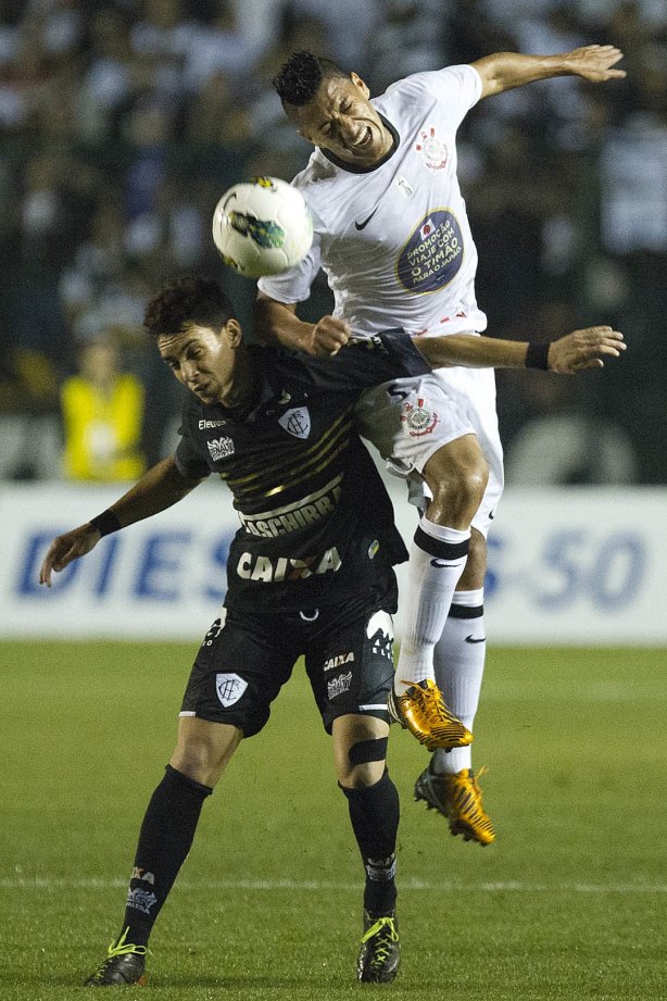 Durante a partida entre Figueirense/SC x Corinthians, realizada esta noitee no estádio Orlando Scarpelli, jogo válido pela 22ª rodada do Campeonato Brasileiro de 2012