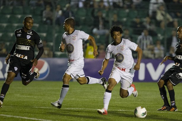 Durante a partida entre Figueirense/SC x Corinthians, realizada esta noitee no estádio Orlando Scarpelli, jogo válido pela 22ª rodada do Campeonato Brasileiro de 2012