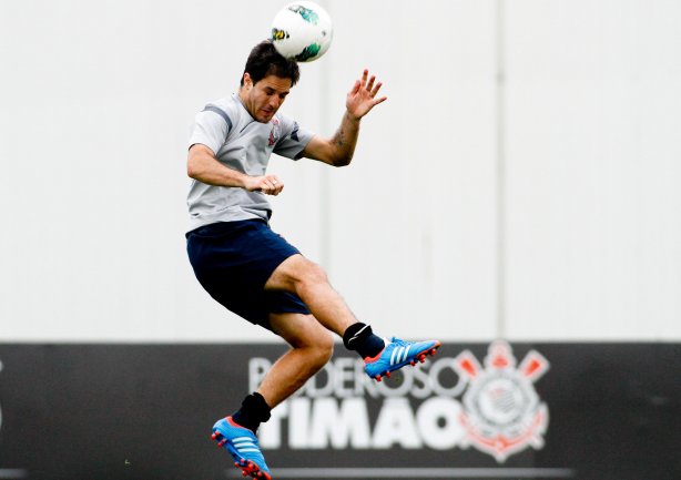 Martinez durante Treino do Corinthians realizado no CT Joaquim Grava