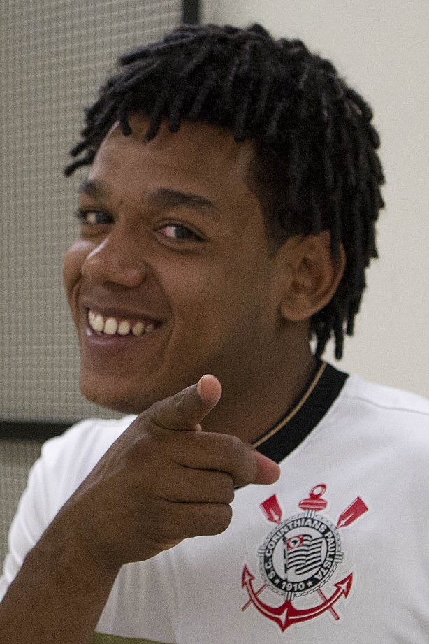 Nos vestiários antes da partida entre Corinthians x Flamengo, realizada esta noite no estádio do Pacaembu, jogo válido pela 29ª rodada do Campeonato Brasileiro de 2012