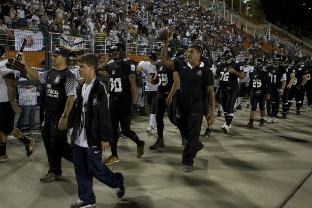 Durante a partida entre Corinthians x Flamengo, realizada esta noite no estádio do Pacaembu, jogo válido pela 29ª rodada do Campeonato Brasileiro de 2012