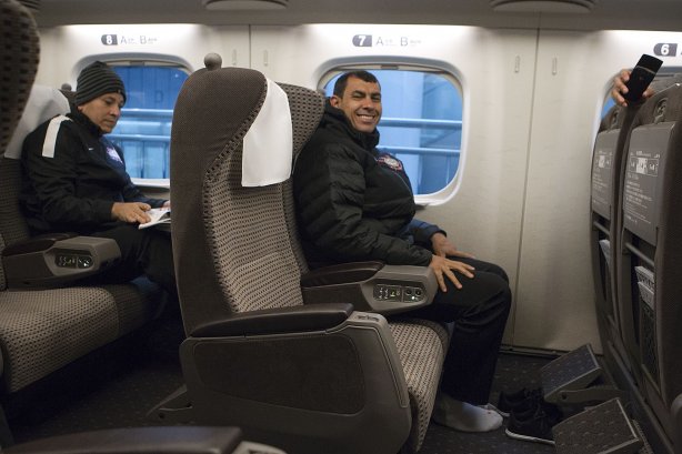 Durante a viagem para Nagoya/Japao; O time fez uma escala tecnica para e viajou ao Japao onde disputara o Campeonato Mundial Interclubes organizado pela FIFA, a ser jogado nas cidades de Toyota e Yokohama