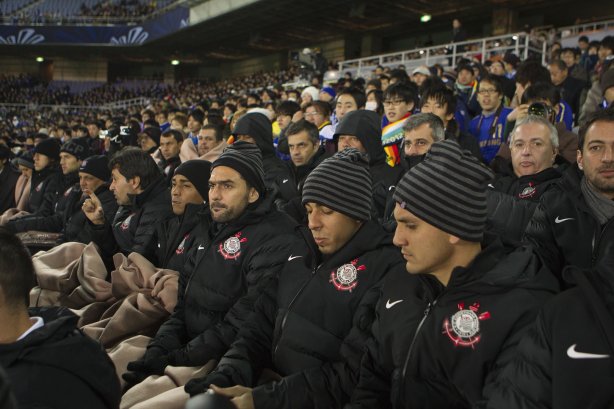 E a comissao tecnica foram assistir ao jogo Chelsea/Inglaterra x Monterrey/México