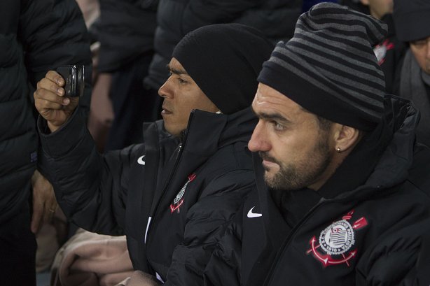 E a comissao tecnica foram assistir ao jogo Chelsea/Inglaterra x Monterrey/México