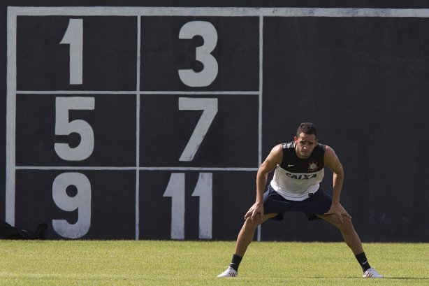 Durante o treino realizado esta manhã no CT Joaquim Grava, localizado no Parque Ecológico do Tiete. O próximo jogo da equipe será domingo, dia 20/01, contra o Paulista de Jundiaí, no estádio Jaime Cintra , em Jundiaí, válido pela 1ª rodada do Campeonato Paulista de 2013