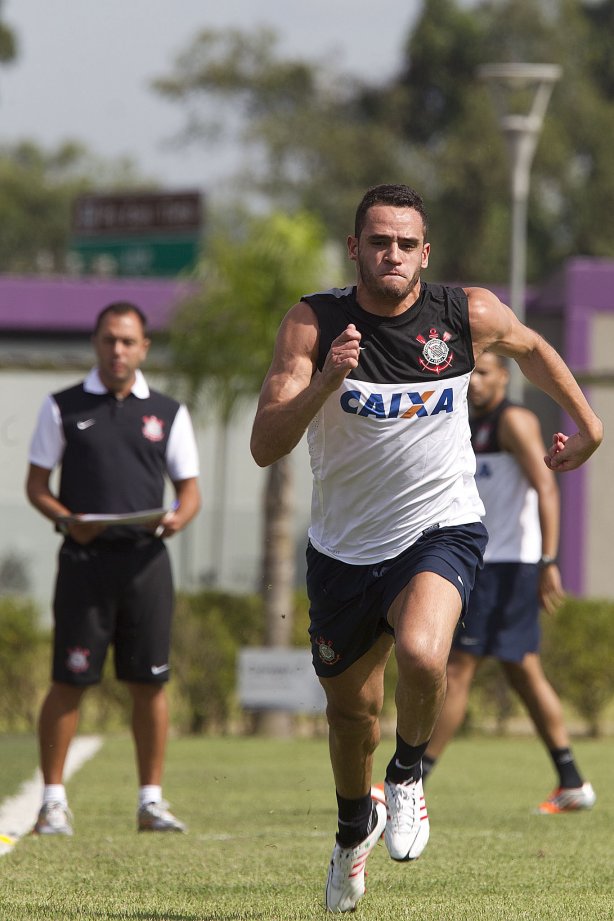 Durante o treino realizado esta manhã no CT Joaquim Grava, localizado no Parque Ecológico do Tiete. O próximo jogo da equipe será domingo, dia 20/01, contra o Paulista de Jundiaí, no estádio Jaime Cintra , em Jundiaí, válido pela 1ª rodada do Campeonato Paulista de 2013