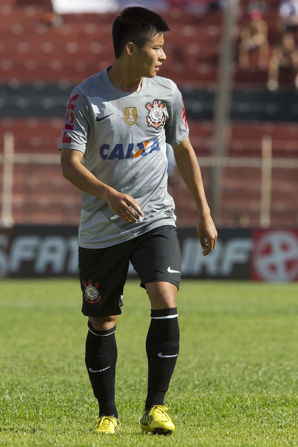 Durante o jogo esta tarde entre Paulista x Corinthians, no estádio Jaime Cintra , em Jundiaí, válido pela 1ª rodada do Campeonato Paulista 2013 - Jundiaí/SP