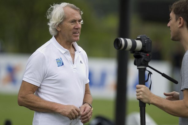 Durante o treino desta manhã no CT Joaquim Grava, no Parque Ecológico do Tiete. O próximo jogo da equipe será amanhã, domingo, dia 27/01, contra o Mirassol, no estádio José Maia, válido pela 3ª rodada do Campeonato Paulista de 2013