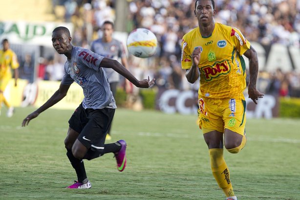 Durante a partida entre Mirassol x Corinthians realizada esta tarde no estádio José Maia, jogo válido pela 3ª rodada do Campeonato Paulista de 2013