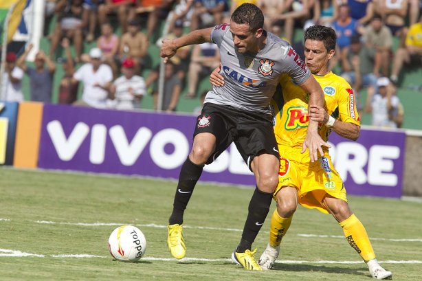 Durante a partida entre Mirassol x Corinthians realizada esta tarde no estádio José Maia, jogo válido pela 3ª rodada do Campeonato Paulista de 2013