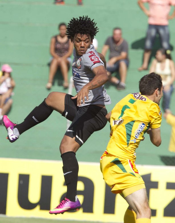 Durante a partida entre Mirassol x Corinthians realizada esta tarde no estádio José Maia, jogo válido pela 3ª rodada do Campeonato Paulista de 2013