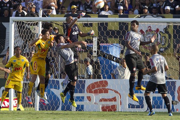 Durante a partida entre Mirassol x Corinthians realizada esta tarde no estádio José Maia, jogo válido pela 3ª rodada do Campeonato Paulista de 2013