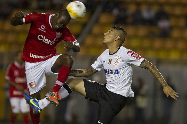 Durante a partida entre Corinthians x Mogi Mirim realizada esta noite no estádio do Pacaembu, jogo válido pela 4ª rodada do Campeonato Paulista de 2013
