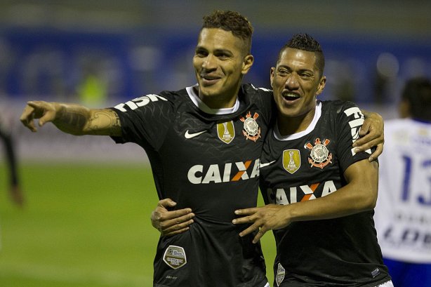 Durante a partida entre San José/Oruro/Bolivia x Corinthians/Brasil realizada esta noite no estádio Jesus Bermudez, na cidade de Oruro/Bolivia, primeiro jogo da fase de classificação da Copa Libertadores de América 2013