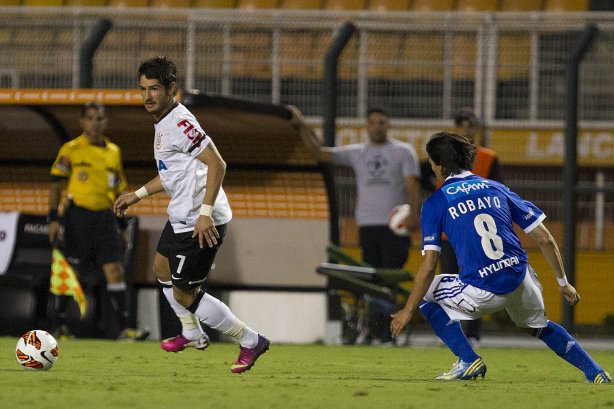 Durante a partida entre Corinthians/Brasil x Millionarios/Colômbia, realizada esta noite no estádio do Pacaembu, segundo jogo da fase de classificação da Copa Libertadores de América 2013